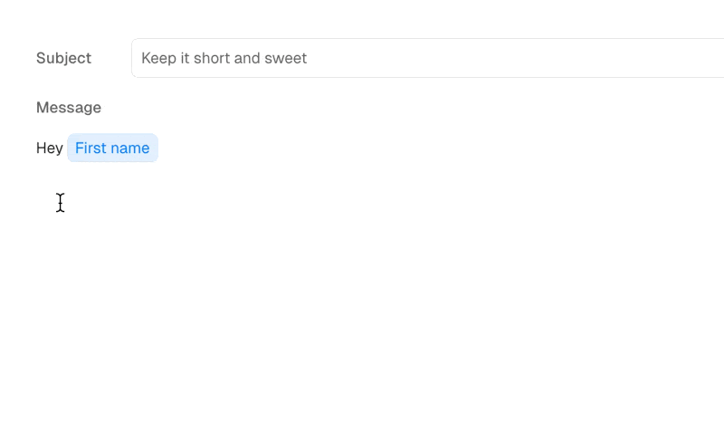 Adding word shuffling alternatives to a greeting (Hey, Hi, Hello)